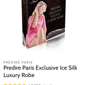 Prédiré Paris Pink Luxury Robe